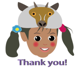 Girls of the world sticker #10884504