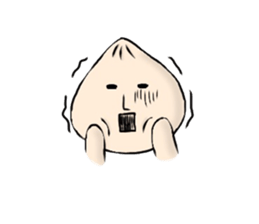 We love Chinese steamed buns! sticker #10884532