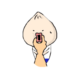 We love Chinese steamed buns! sticker #10884538