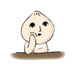 We love Chinese steamed buns! sticker #10884539