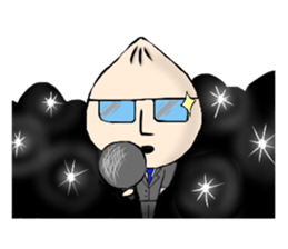 We love Chinese steamed buns! sticker #10884558