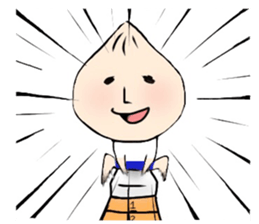 We love Chinese steamed buns! sticker #10884559