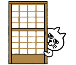 I am a cat.Thank you.8! sticker #10884621