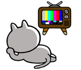 I am a cat.Thank you.8! sticker #10884628