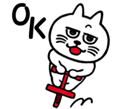 I am a cat.Thank you.8! sticker #10884636