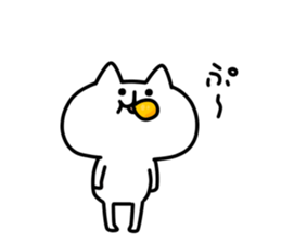 Playing alone cat 3 sticker #10884978