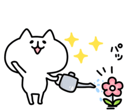 Playing alone cat 3 sticker #10884999