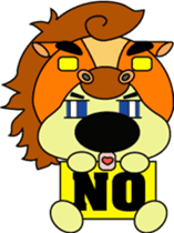 The Chinese zodiac of golden (Mi jiang) sticker #10885024