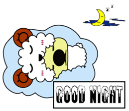 The Chinese zodiac of golden (Mi jiang) sticker #10885029