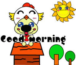 The Chinese zodiac of golden (Mi jiang) sticker #10885036