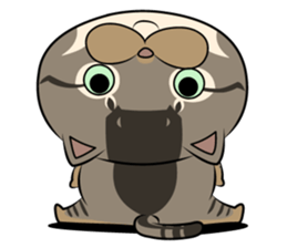 Very loose cat MOHIKUN Part 1 sticker #10885146