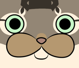 Very loose cat MOHIKUN Part 1 sticker #10885157