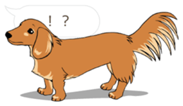 Hukidashi Dachshunds vol.2 sticker #10885268