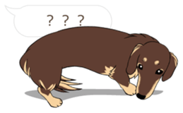 Hukidashi Dachshunds vol.2 sticker #10885269