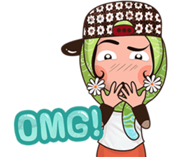 I Love Batik sticker #10885320