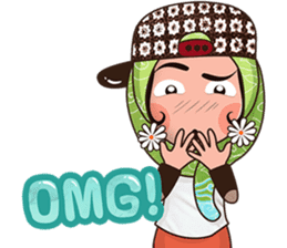 I Love Batik sticker #10885320