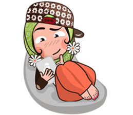 I Love Batik sticker #10885321