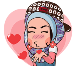 I Love Batik sticker #10885324
