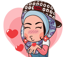 I Love Batik sticker #10885324