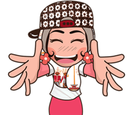 I Love Batik sticker #10885326