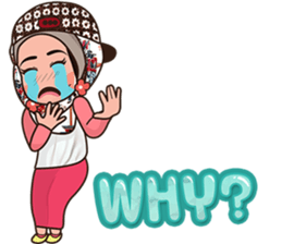 I Love Batik sticker #10885327