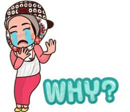 I Love Batik sticker #10885327