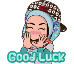 I Love Batik sticker #10885328