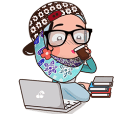 I Love Batik sticker #10885329