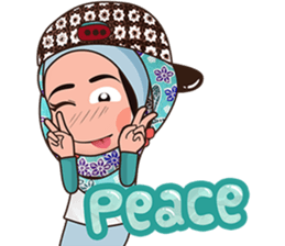 I Love Batik sticker #10885330