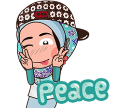 I Love Batik sticker #10885330