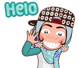 I Love Batik sticker #10885331