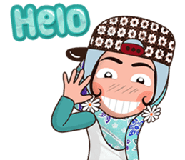 I Love Batik sticker #10885331