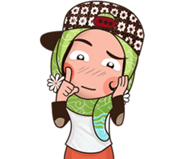 I Love Batik sticker #10885332