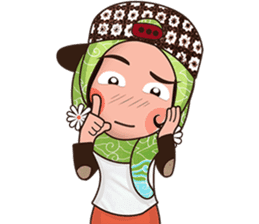 I Love Batik sticker #10885332