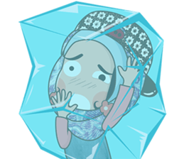 I Love Batik sticker #10885335