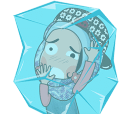 I Love Batik sticker #10885335