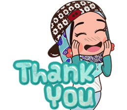 I Love Batik sticker #10885342