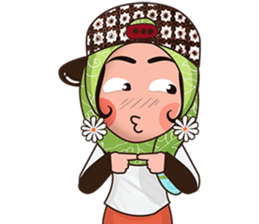 I Love Batik sticker #10885350