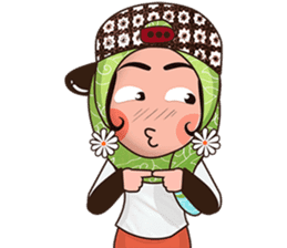 I Love Batik sticker #10885350