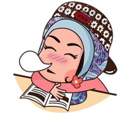 I Love Batik sticker #10885351