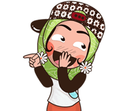 I Love Batik sticker #10885352