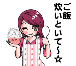 Wishes of mom sticker #10885682