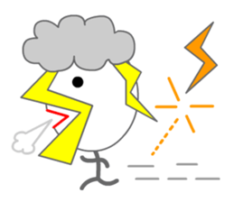 Lightning ThundyThundy sticker #10886406