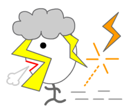 Lightning ThundyThundy sticker #10886406