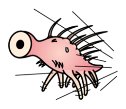 Cambrian life sticker #10886533