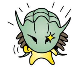 Cambrian life sticker #10886539