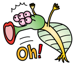 Cambrian life sticker #10886547