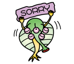 Cambrian life sticker #10886548