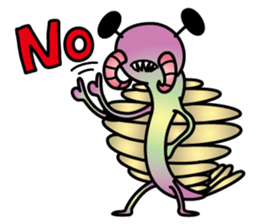 Cambrian life sticker #10886549