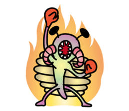 Cambrian life sticker #10886551